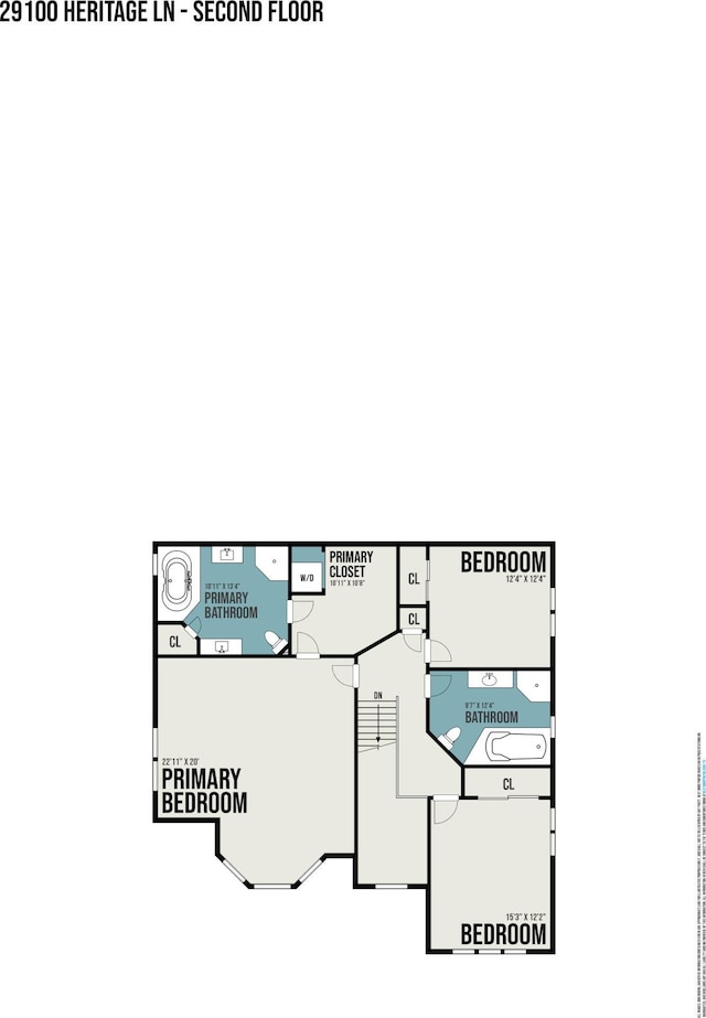 29100 Heritage Ln, Paw Paw, MI 49079 - view of floor plan / room layout