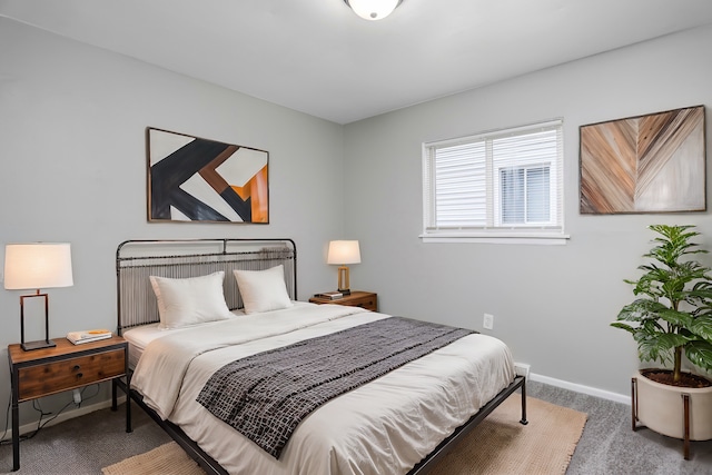 bedroom featuring carpet flooring