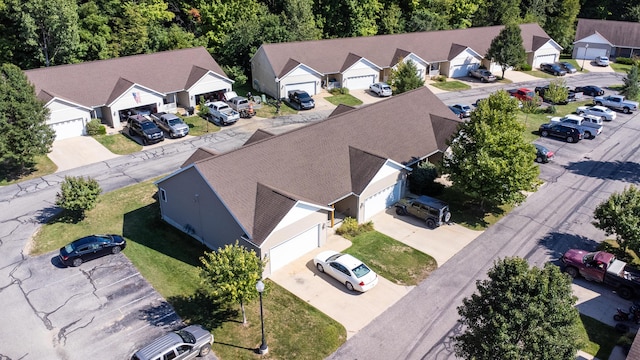 722 Tioga Park Unit 722, Big Rapids, MI 49307 - aerial perspective of suburban area