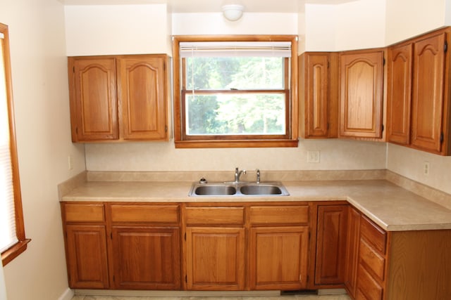 kitchen with sink