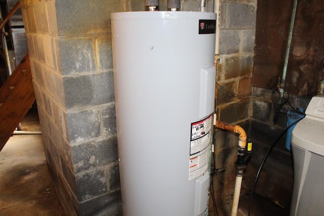 utilities with water heater