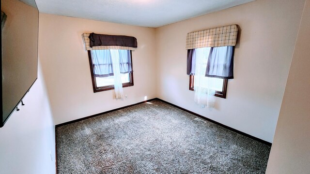 12448 Jefferson Rd, Morley, MI 49336 - carpeted spare room with baseboards