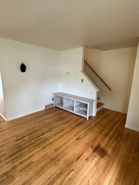 interior space with light wood-type flooring