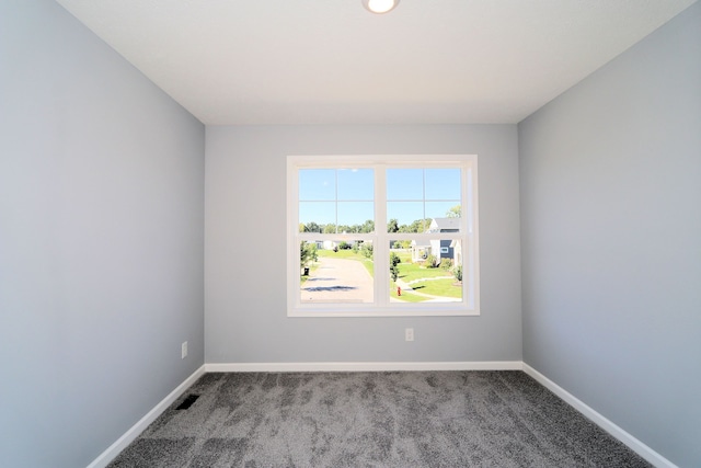 empty room featuring carpet