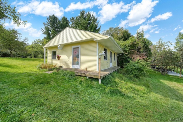 624 Fishermans Wharf, Horton, MI 49246 - view of outdoor structure