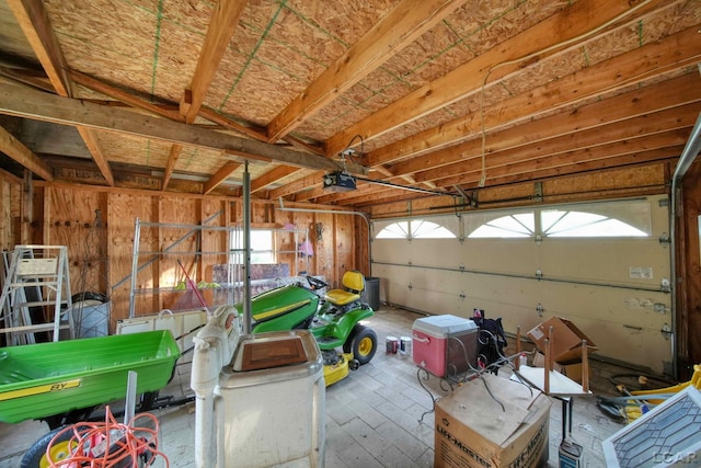 624 Fishermans Wharf, Horton, MI 49246 - garage with a garage door opener