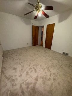 14257 Warwick St, Detroit, MI 48223 - spare room featuring ceiling fan and carpet floors