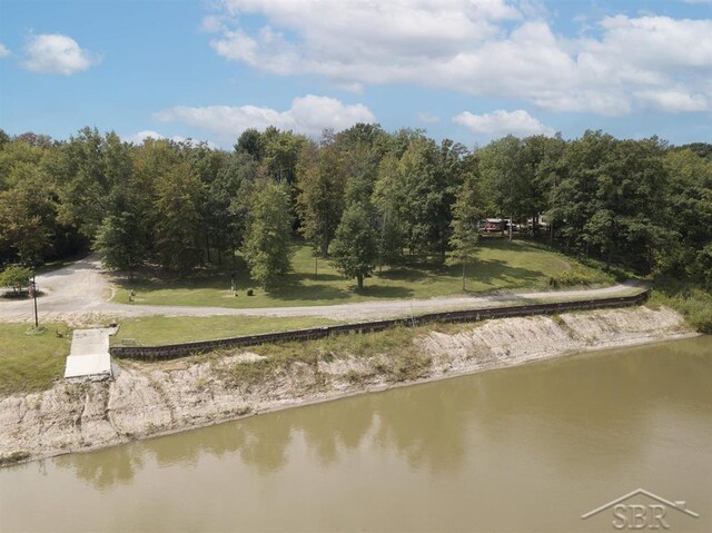 978 Timberlynn Trl, Sanford, MI 48657 - view of community featuring a water view and a yard