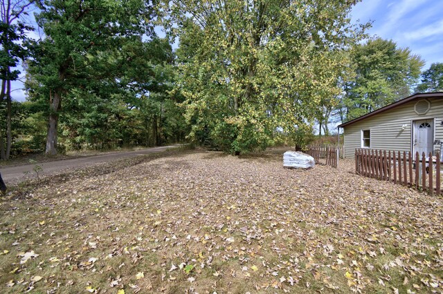 1401 S Miner Rd, Crystal, MI 48818 - view of yard