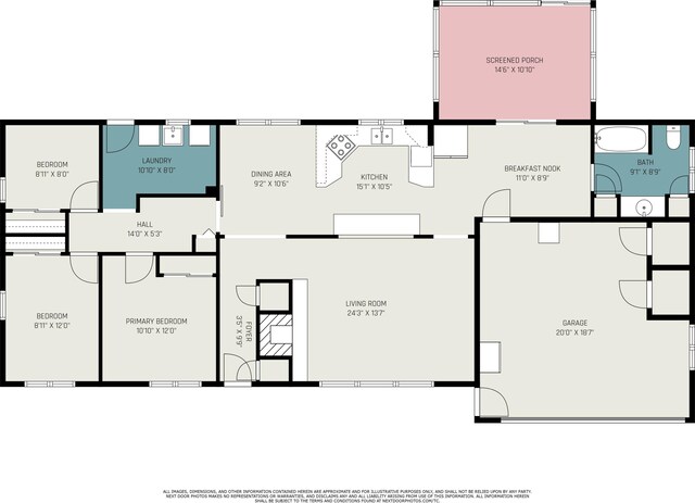 1722 N Benson Rd, Fountain, MI 49410 - home floor plan