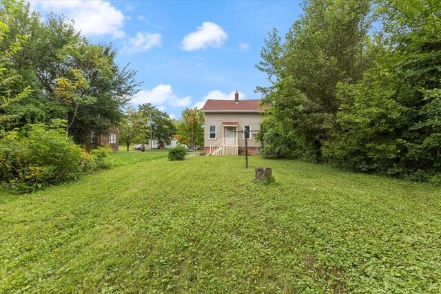 12048 Longview St, Detroit, MI 48213 - view of grassy yard