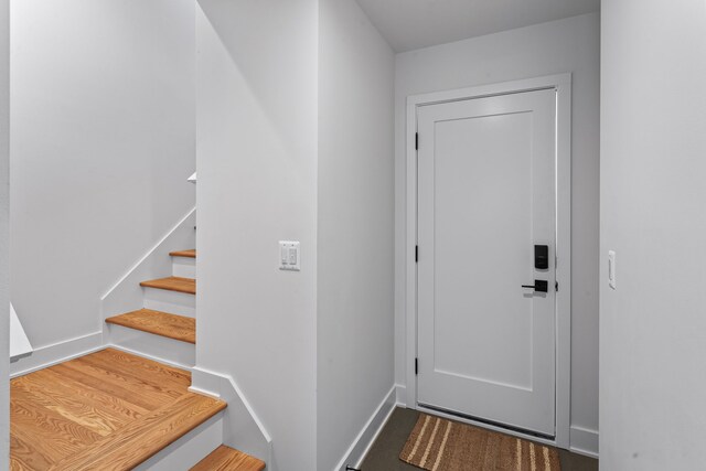 2251 Trillium Ln, Ann Arbor, MI 48104 - entryway with baseboards and stairway