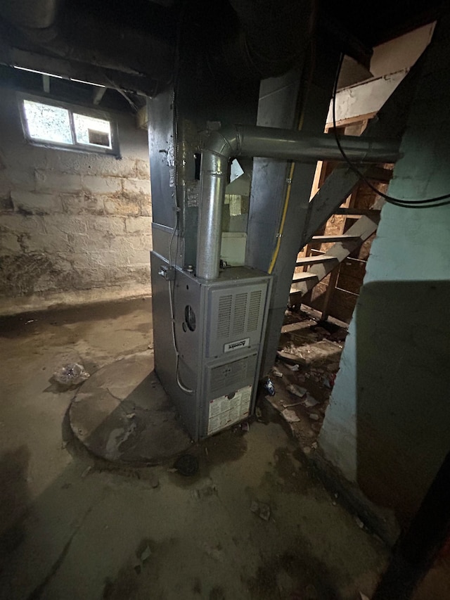 view of utility room