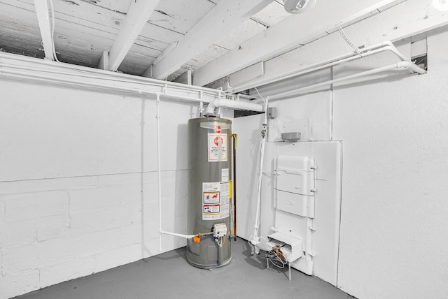 utilities with water heater