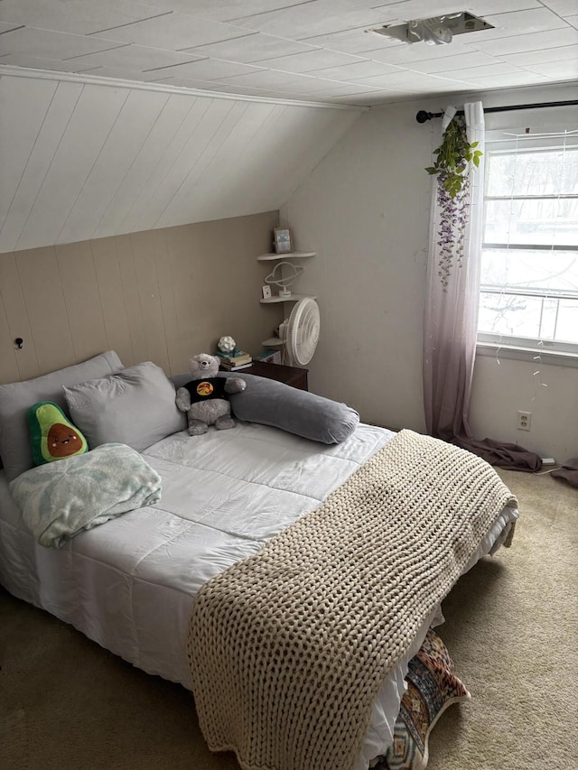 3329 120th Ave, Holland, MI 49424 - carpeted bedroom with lofted ceiling