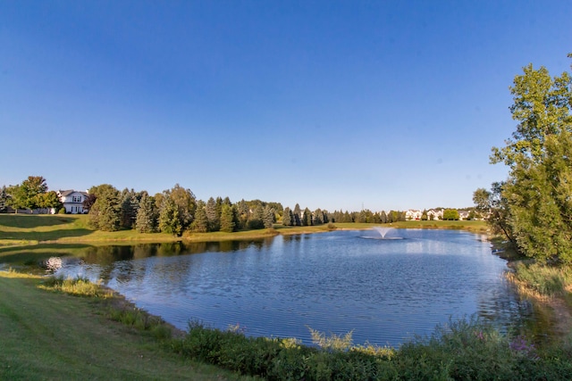 property view of water