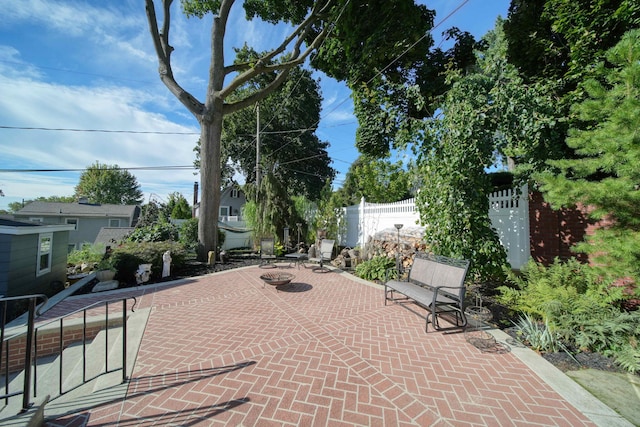 view of patio