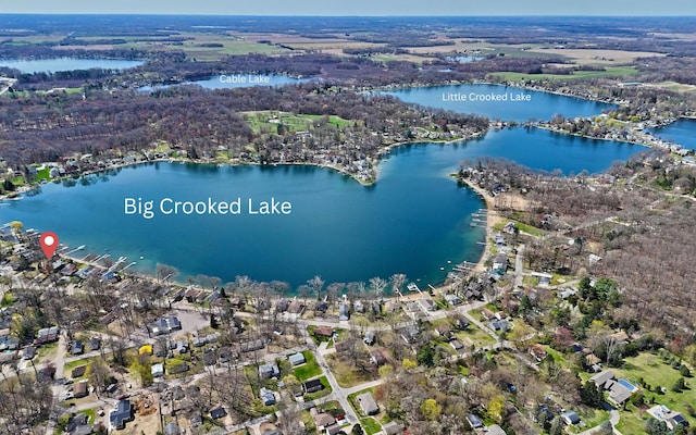 93810 Lake Ct, Dowagiac, MI 49047 - view of property location with a nearby body of water