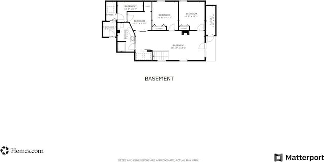93810 Lake Ct, Dowagiac, MI 49047 - view of floor plan / room layout