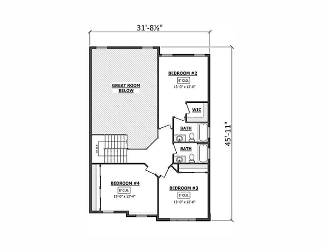 46090 Sunset St, Northville, MI 48167 - view of layout