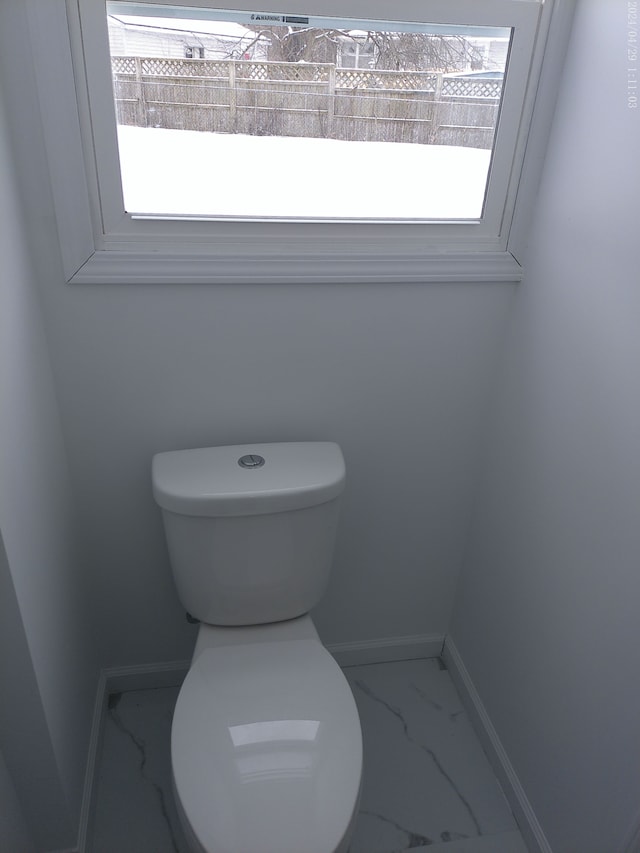 bathroom with toilet