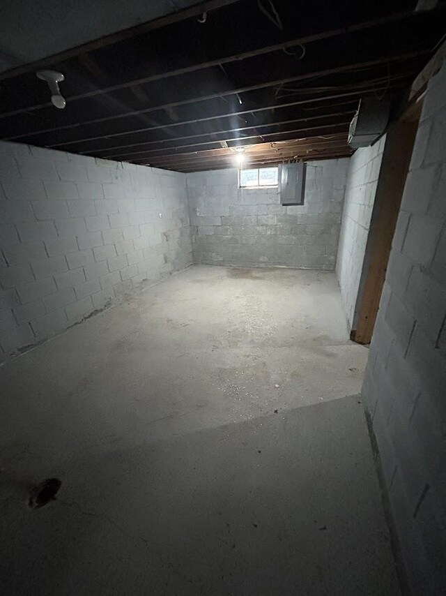 928 Mann Ave, Flint, MI 48503 - basement with electric panel