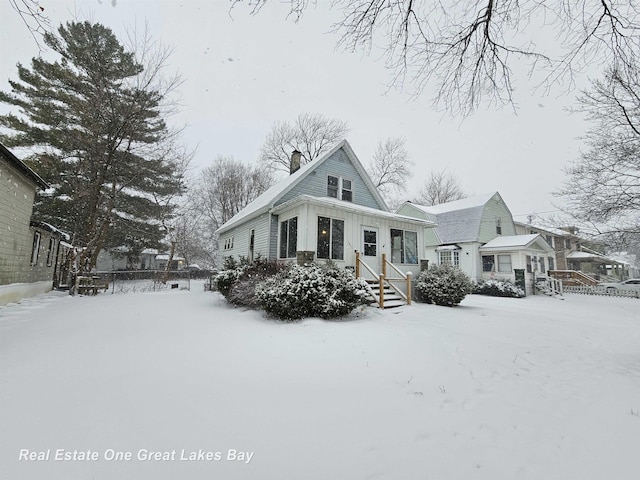 view of front of house