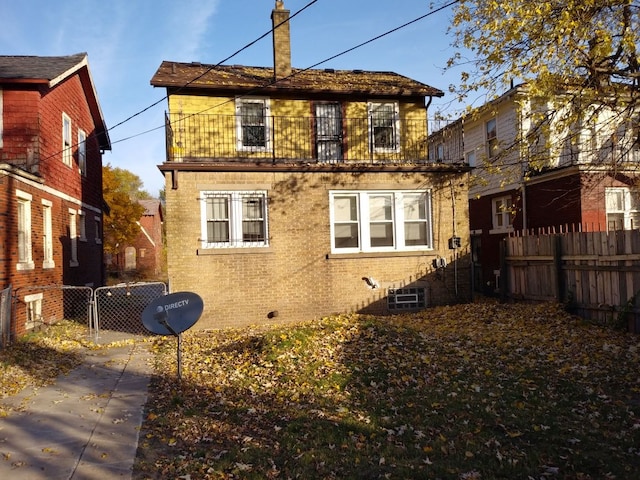 view of rear view of house