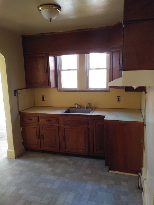 kitchen with sink