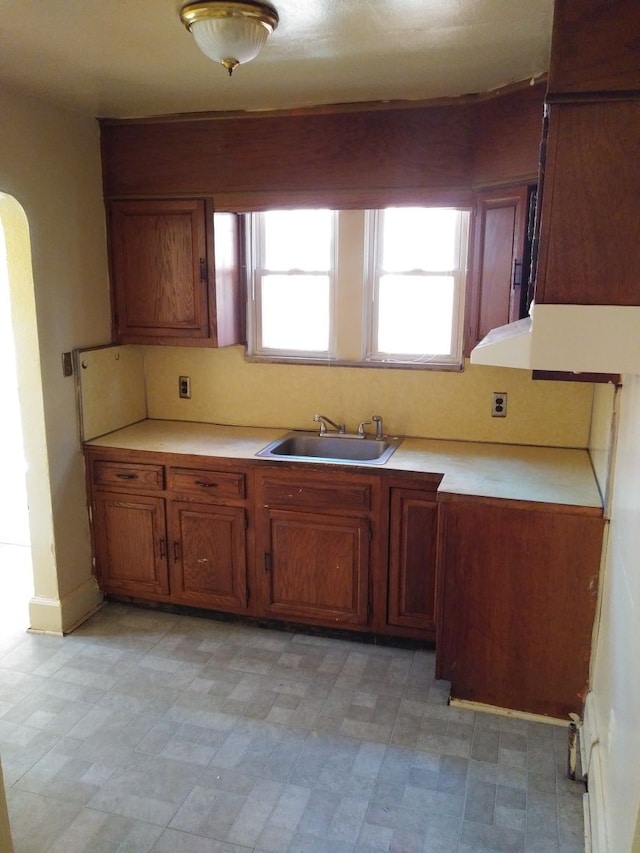 kitchen with sink