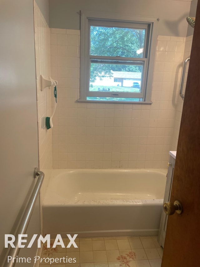 bathroom featuring tile patterned floors