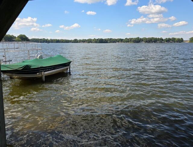 1127 Tolley Park Dr, Union City, MI 49094 - dock area with a water view