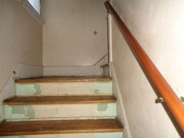 view of stairway