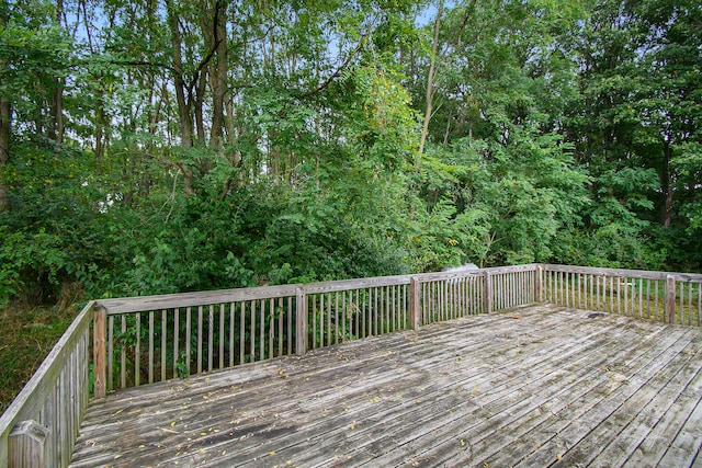 view of deck