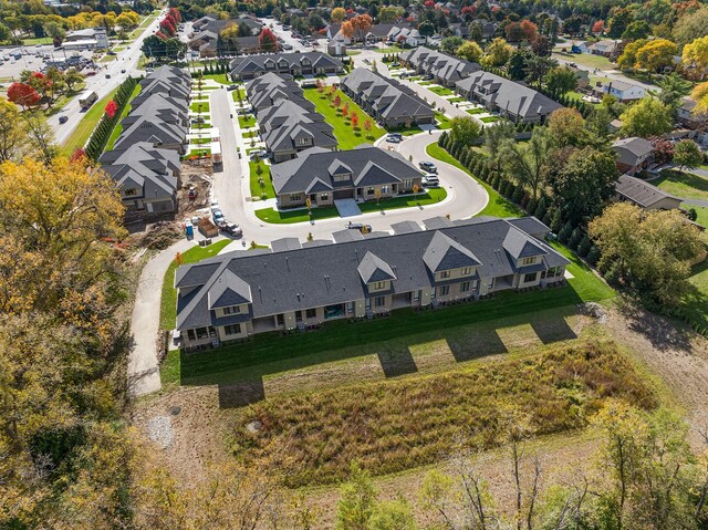 7464 Gramercy Cir Unit 19, West Bloomfield, MI 48322 - aerial perspective of suburban area