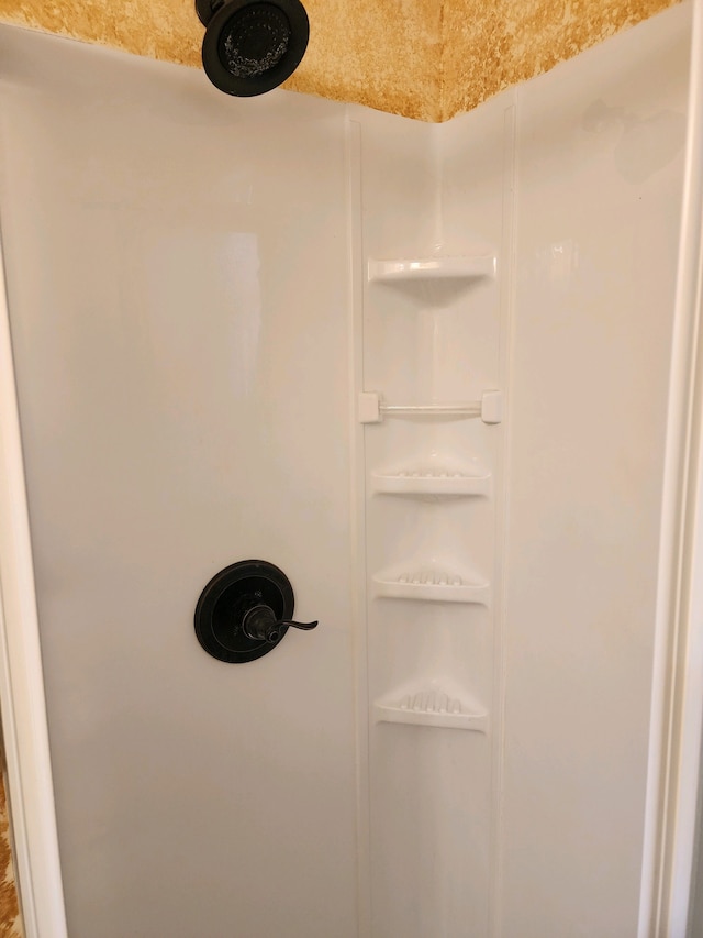 details with walk in shower