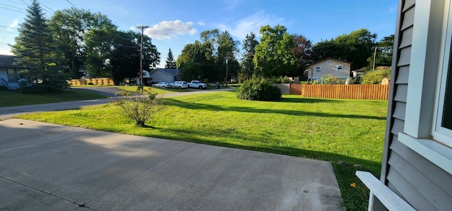 view of yard