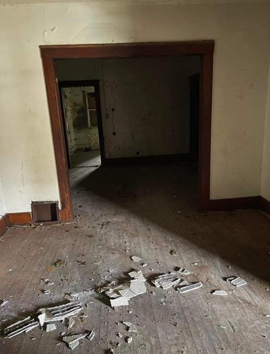 miscellaneous room featuring wood-type flooring