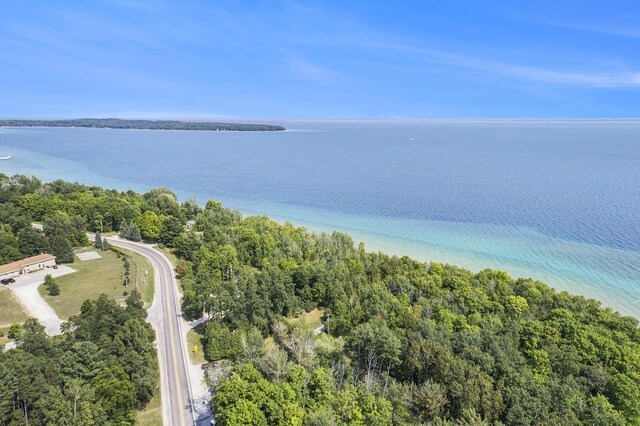 2788 N W Bay Shore Dr, Suttons Bay, MI 49682 - aerial view of a nearby body of water