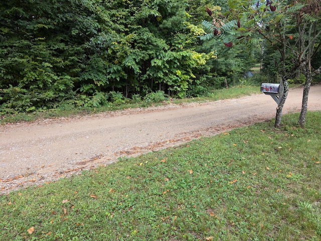 view of road