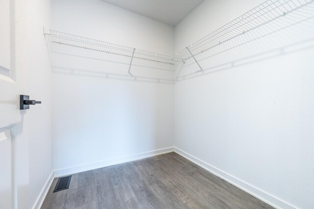 717 Tioga Park Unit 717, Big Rapids, MI 49307 - spacious closet with dark wood-style floors