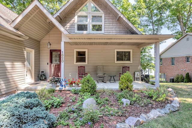 back of house with a patio