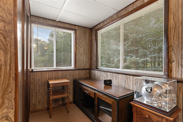 sunroom with a healthy amount of sunlight