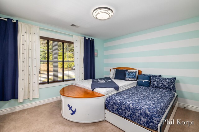 250 Shore Dr, Wayland, MI 49348 - carpeted bedroom with baseboards