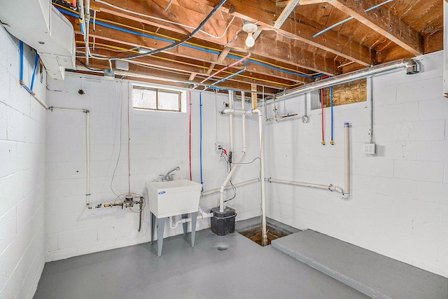 5344 Lapeer Rd, Burton, MI 48509 - below grade area featuring a sink