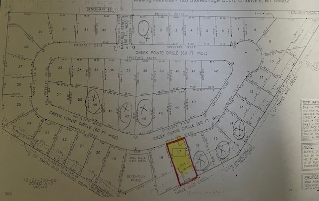 303 Creek Pointe Cir, Durand MI, 48429 land for sale