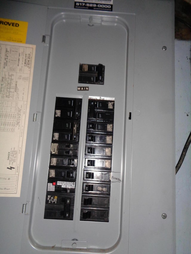 utilities featuring electric panel