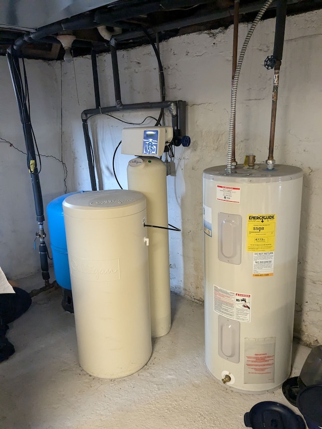 utilities featuring water heater