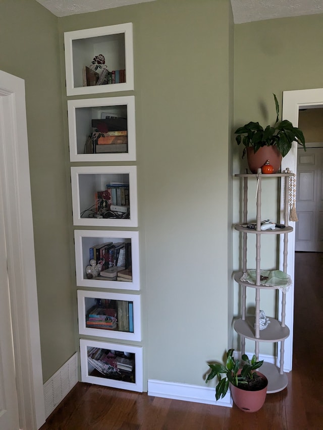 interior space featuring hardwood / wood-style floors