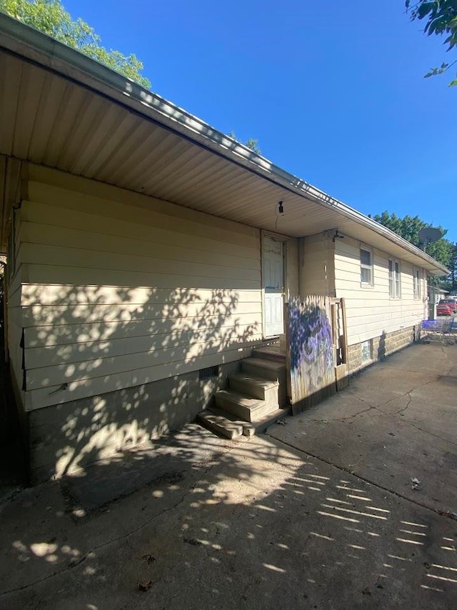 view of property entrance